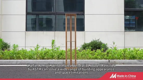 Materiais decorativos de grade na área de construção de ligas de alumínio, grades de metal soldadas