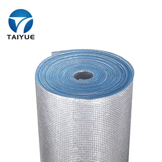 Rolo de isolamento de telhado de design moderno feito de alumínio PE, material de metal para animais de estimação