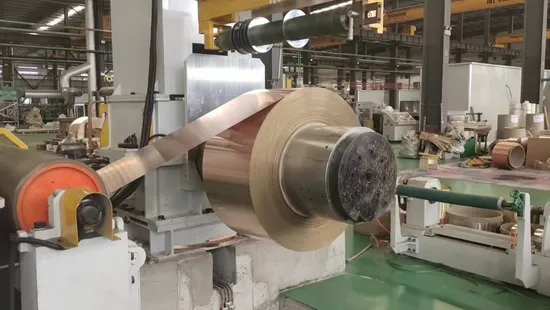 Fabricante chinês de material metálico composto de aço revestido de cobre