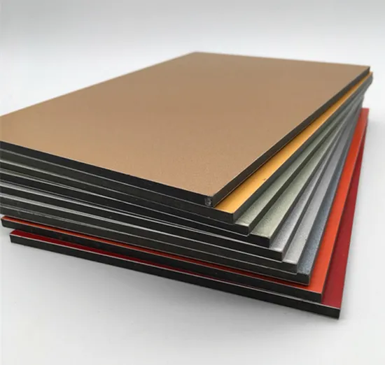 Materiais de construção de painéis compostos de alumínio para móveis de cozinha